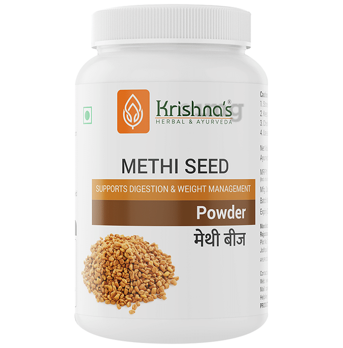 Krishna's Herbal & Ayurveda Methi Seed Powder