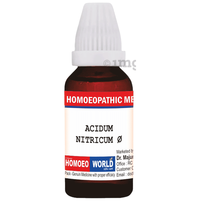 Dr. Majumder Homeo World Acidum Nitricum Q Mother Tincture (30 ml Each)