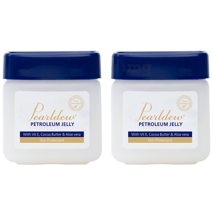 Pearldew Petroleum Jelly (50ml Each) Buy combo pack of 2.0 Packs at