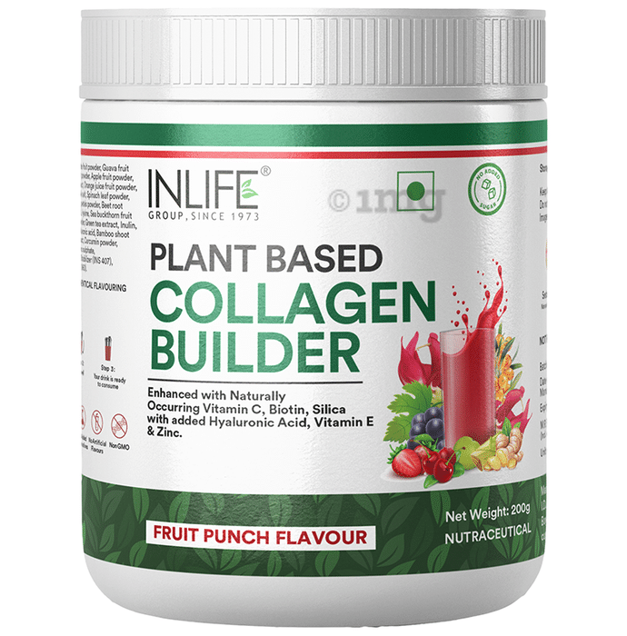 Inlife Plant Based Collagen Builder Powder Fruit Punch
