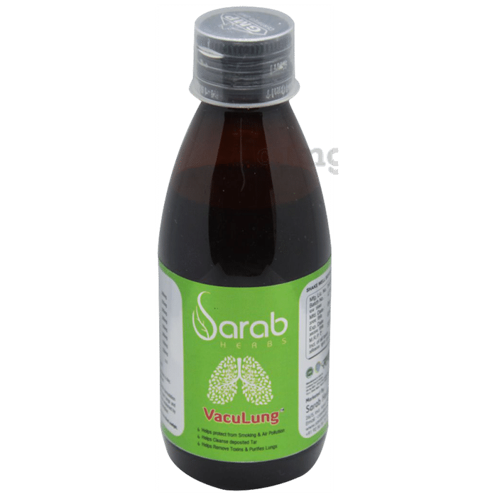 Sarab Herbs VacuLung Ayurvedic Lungs Detox