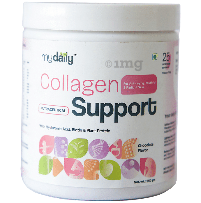 myDaily Collagen Support for Anti-aging Youthful and Radiant Skin Chocolate