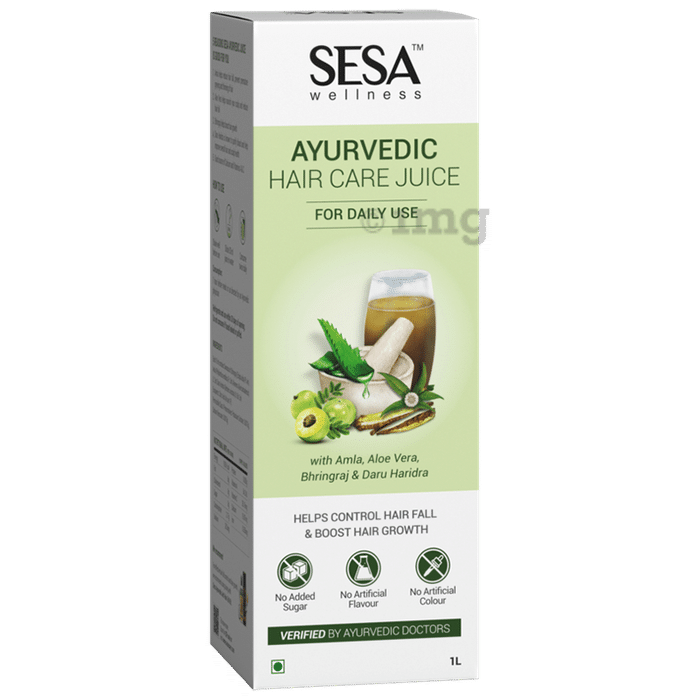 Sesa Ayurvedic Hair Care Juice: Buy bottle of 1 Ltr Juice at best price in  India | 1mg