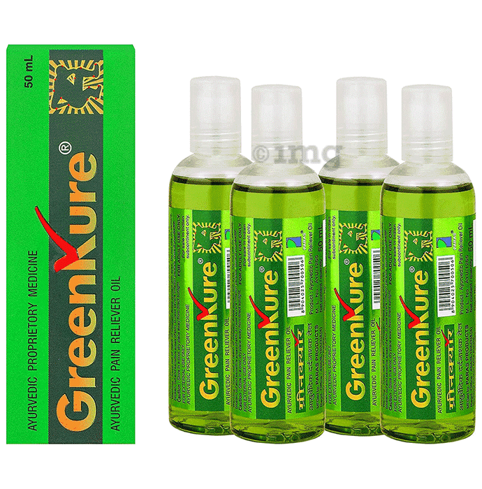Greenkure Pain Relief Oil (50 ml Each)