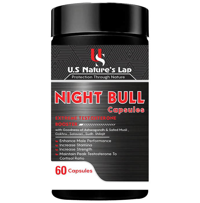 U.S Nature's Lap Night Bull Capsule