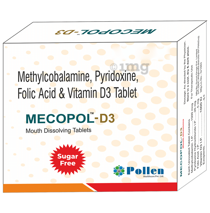 Mecopol Mecopol- D3 Mouth Dissolving Tablet Sugar Free