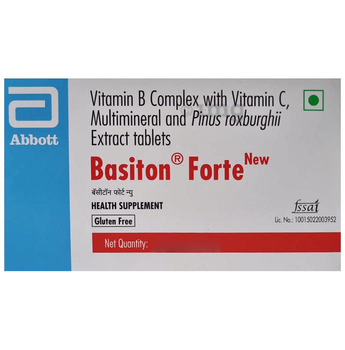 Basiton Forte New Tablet Gluten Free