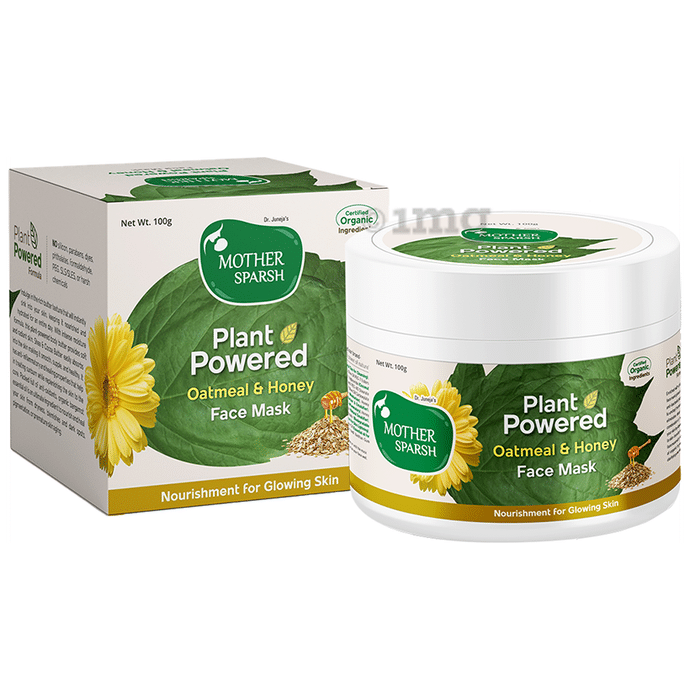 Mother Sparsh Plant Powered Face Mask Oatmeal & Honey