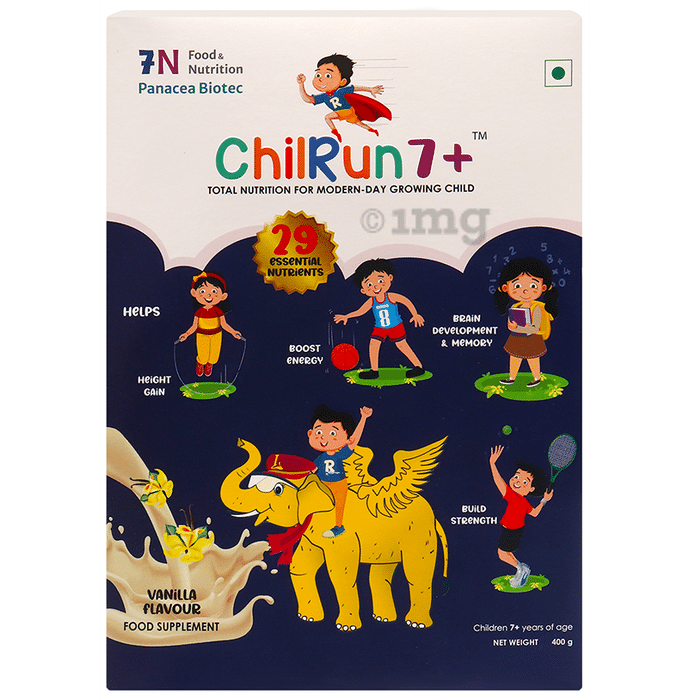 ChilRun 7+ Drink with Almond & Oats For Modern Day Growing Children Vanilla