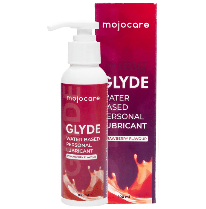 Mojocare Glyde Water Based Personal Lubricant Strawberry