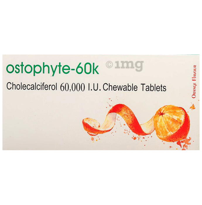 Ostophyte 60K Chewable Tablet Orange