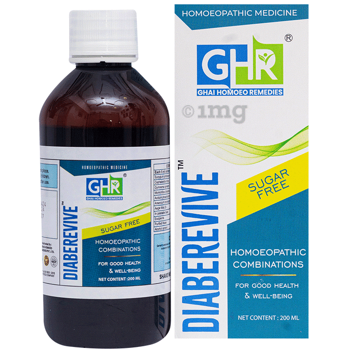 Ghai Homoeo Remedies Diaberive Syrup