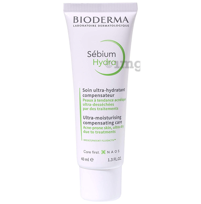 Bioderma Sebium Hydra Moisturiser | For Acne Prone & Ultra-Dry Skin