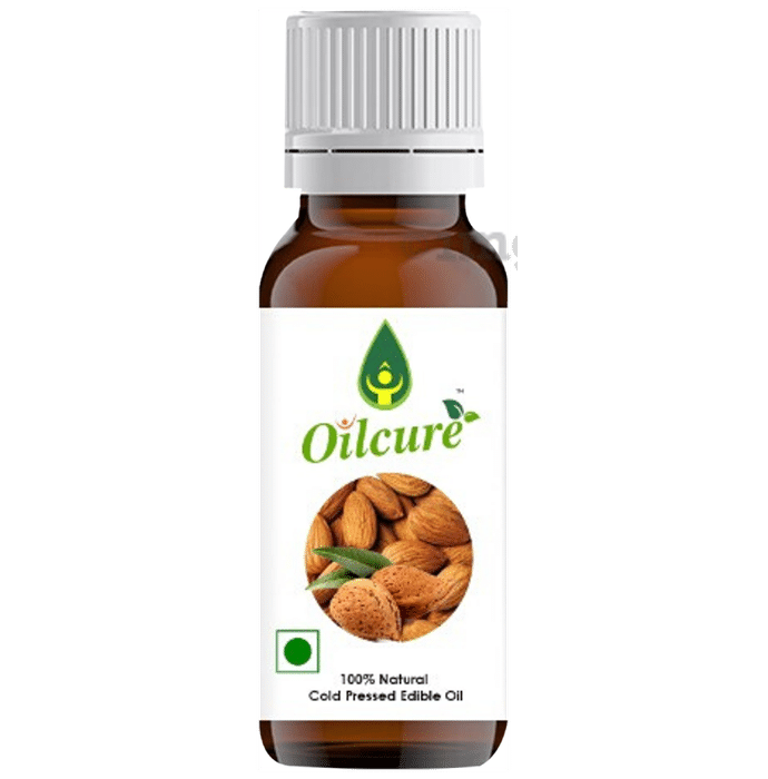 Oilcure Almond Cold Pressed Edible Oil: Buy bottle of 100.0 ml Oil at ...