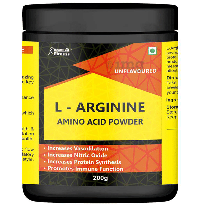 HealthVit Fitness L-Arginine Powder Unflavoured