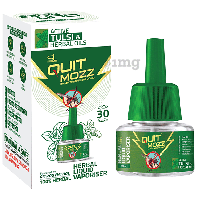 Quit Mozz Mosquito Repellent  Herbal Liquid Vapouriser