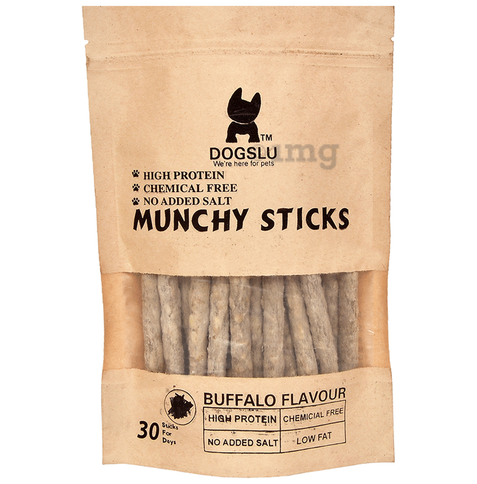Dogslu Munchy Stick Pet Food Buffalo Flavour