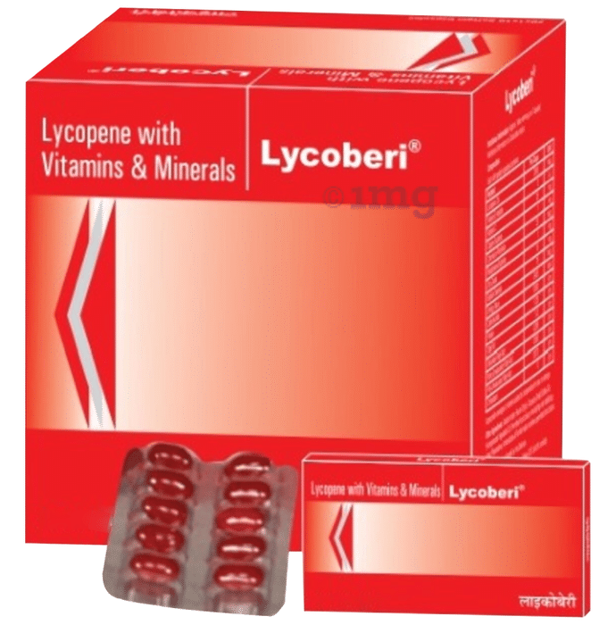Lycoberi Daily Multivitamin Minerals Softgel Capsules for Immunity, Energy, Overall Health Men & Women