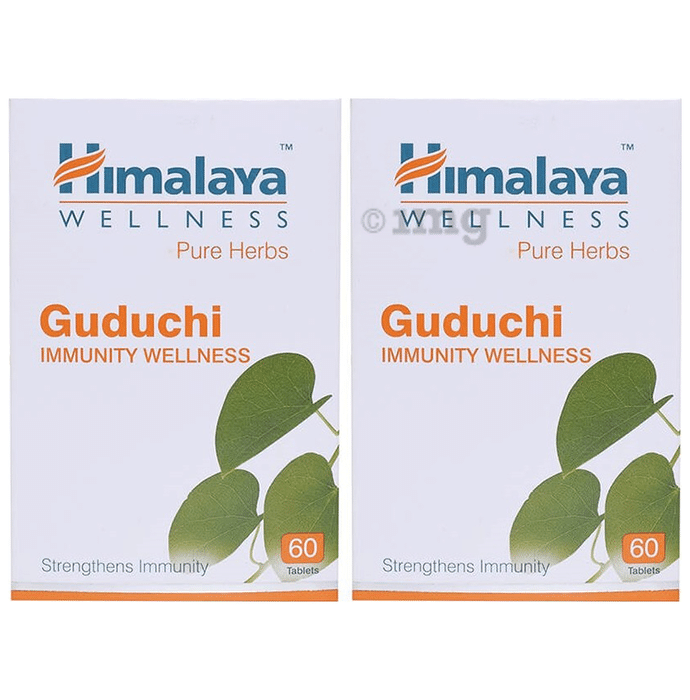 Himalaya Wellness Pure Herbs Guduchi Immunity Wellness Tablet (60 Each)