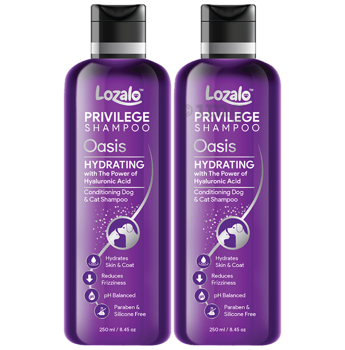 Lozalo Priviledge Conditioning Dog & Cat Shmapoo (250ml Each) Oasis