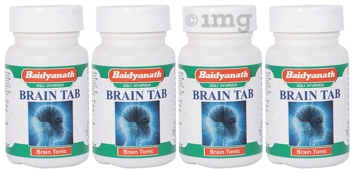 Baidyanath (Jhansi) Brain Tab Tablet (50 Each)