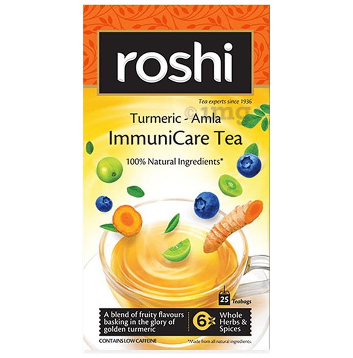 Roshi Turmeric-Amla Immunicare Teabag (1.8gm Each)