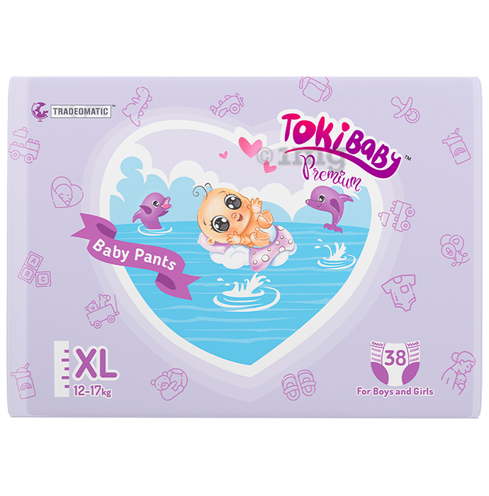 Toki Baby Premium Baby Pant Diaper XL