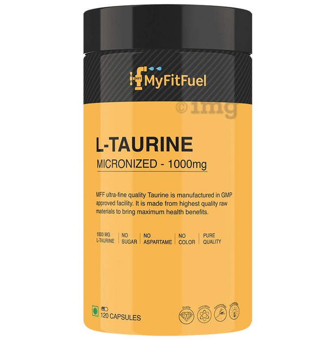 MyFitFuel L-Taurine Micronized-1000mg Capsule