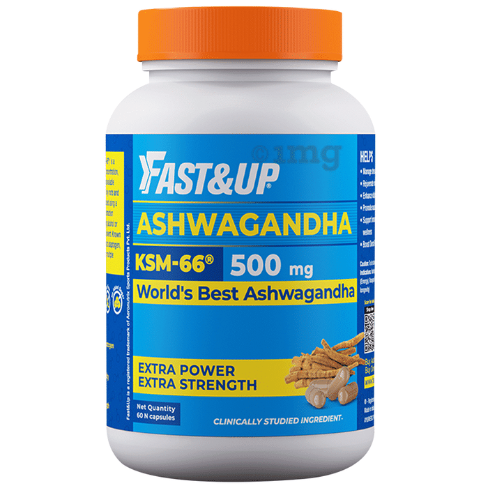 Fast&Up Ashwagandha KSM-66 500mg Capsule