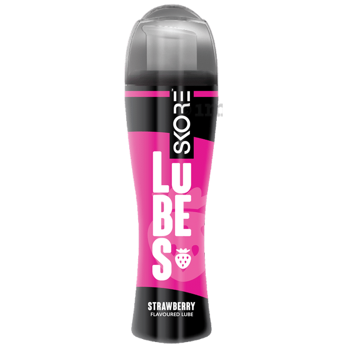 Skore Skin-Friendly Water-Based Lubricant | Flavour Strawberry