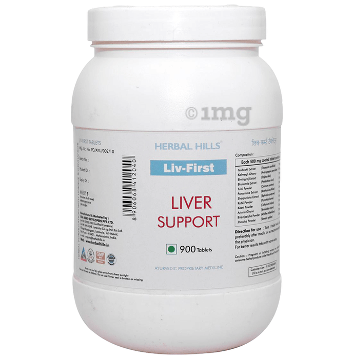 Herbal Hills Liv-First Liver Support Tablet Value Pack