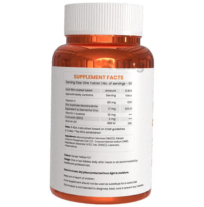 Blubein Vitamin C++ Tablet: Buy bottle of 60.0 tablets at best