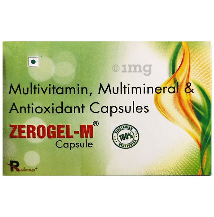 Redonyx Pharmaceuticals Zerogel-M Capsules (10 Each)
