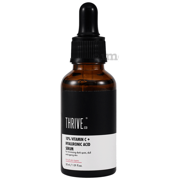 ThriveCo 10% Vitamin C + Hyaluronic Acid Serum