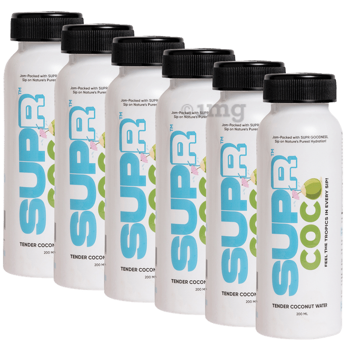 SUPR Coco Tender Coconut Water (200ml Each)