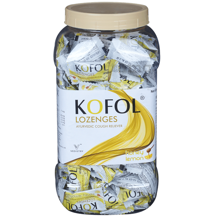 Kofol Lozenges for Sore Throat Honey lemon