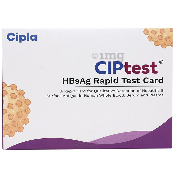 Ciptest HBsAg Rapid Test Card