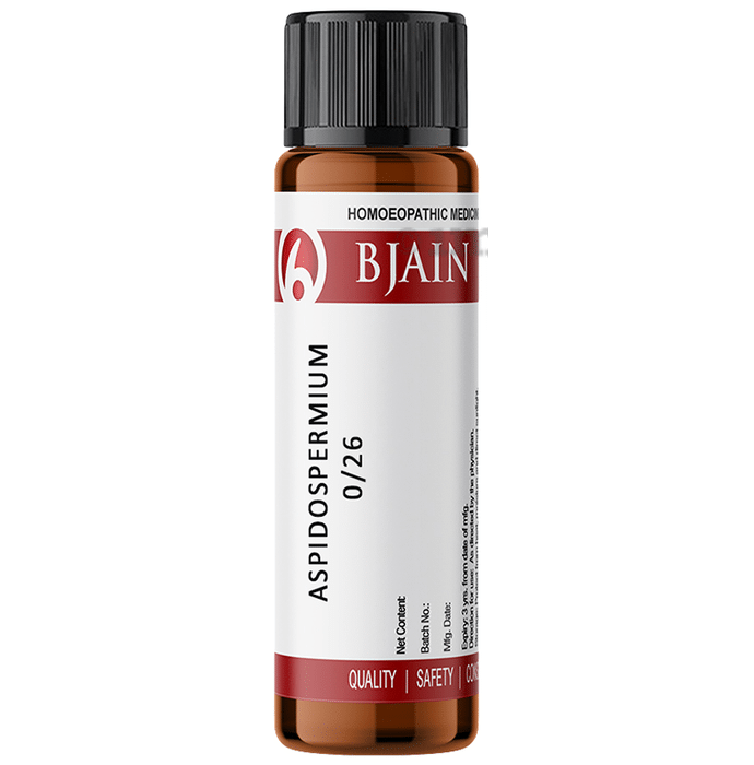 Bjain Aspidospermium Globules 0/26 LM