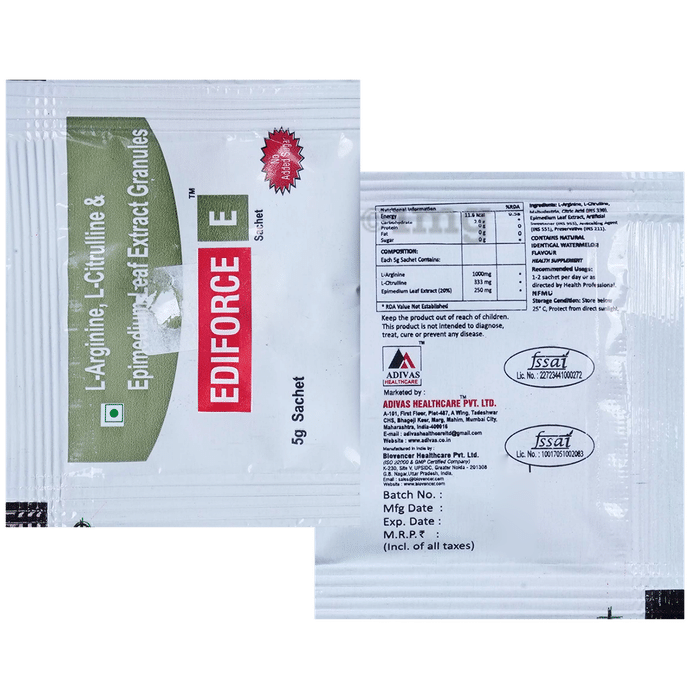 Ediforce-E Sachet Sugar Free