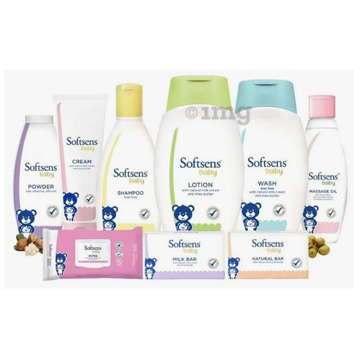 Softsens The Complete Baby Bath & Skin Essentials Kit