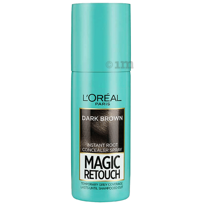 Loreal Paris Magic Retouch Instant Root Cleanser Spray Dark Brown