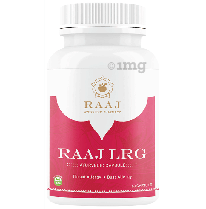 Raaj Ayurvedic Pharmacy Raaj LRG Ayurvedic Capsule for Seasonal Allergy