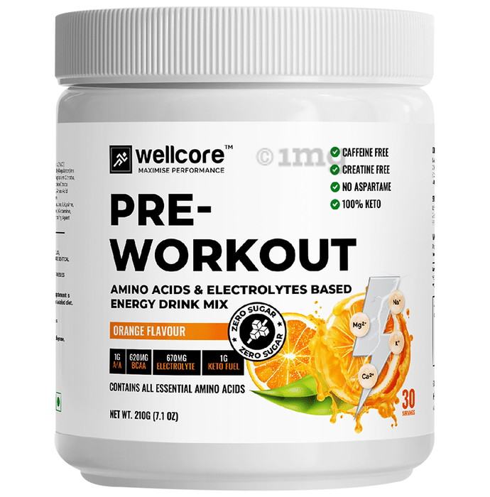 Wellcore Pre-Workout Orange