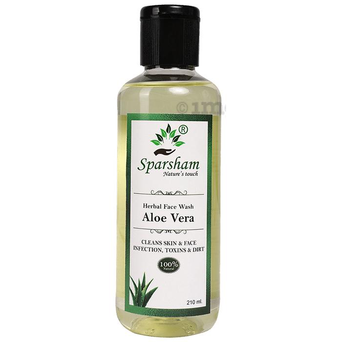 Sparsham Aloe Vera Herbal Face Wash (210ml Each)