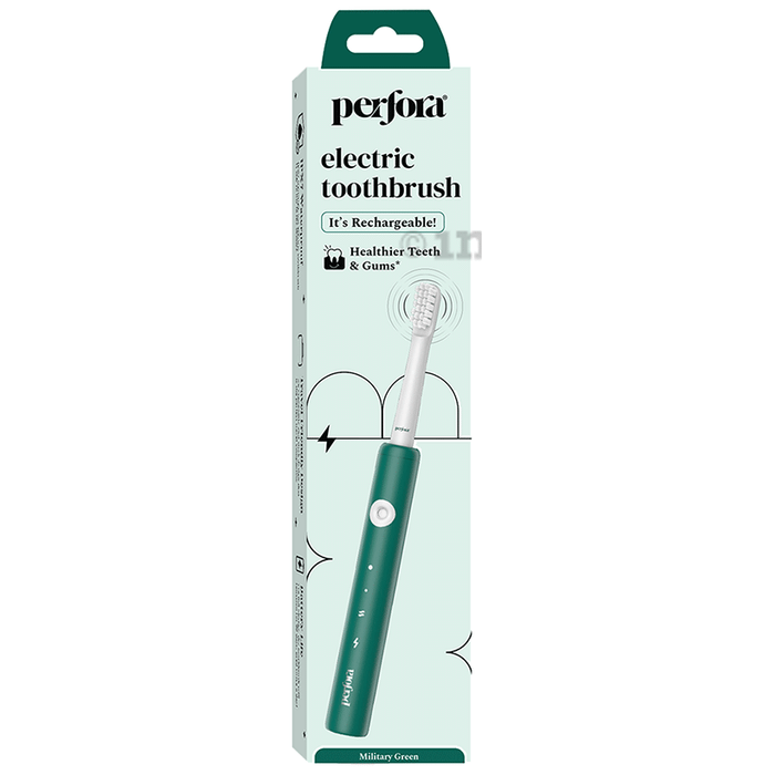 Perfora Electric Toothbrush Millitary Green