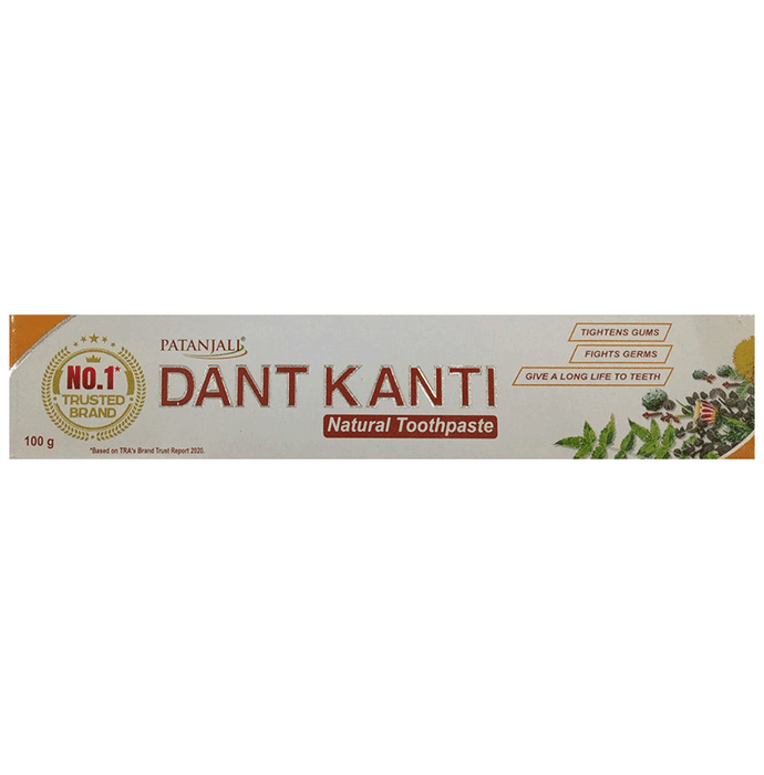 Patanjali Ayurveda Dant Kanti Natural Toothpaste | Tightens Gums & Fights Germs