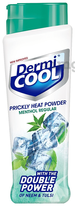 Dermi Cool Prickly Heat Powder Menthol Regular