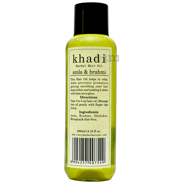 Khadi Herbal Amla & Brahmi Hair Oil