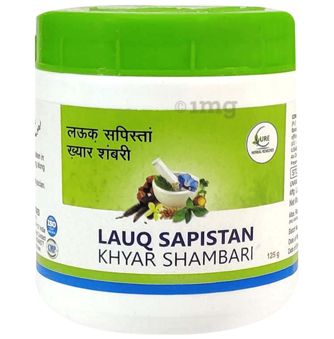 Cure Herbal Remedies Lauq Sapistan Khyar Shambari