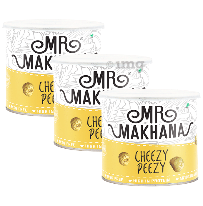 Mr Makhana Cheesy Peezy (50gm Each)